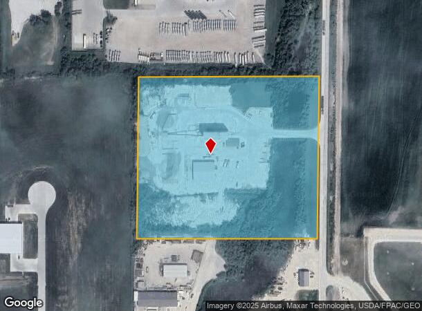  201 Industrial Park Dr, Blair, NE Parcel Map