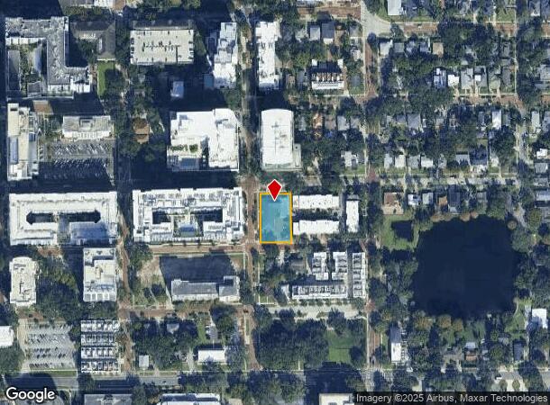205 S Eola Dr, Orlando, FL Parcel Map