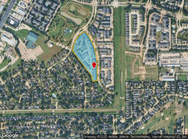 8255 Sunbury Ln, Houston, TX Parcel Map