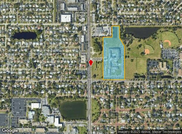  1101 66Th St N, Saint Petersburg, FL Parcel Map