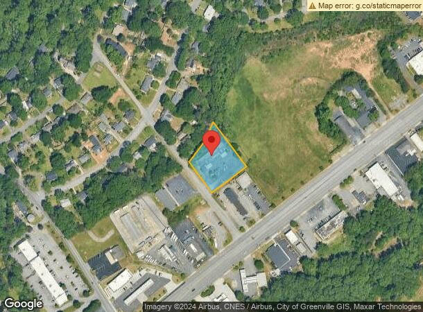  16 Wellington Ave, Greenville, SC Parcel Map