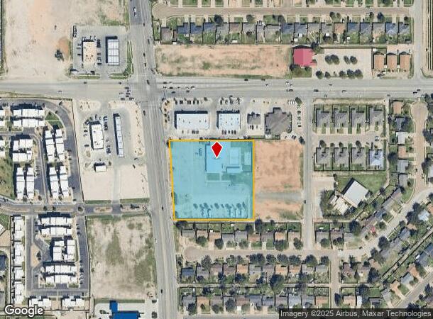 3409 Milwaukee Ave, Lubbock, TX Parcel Map