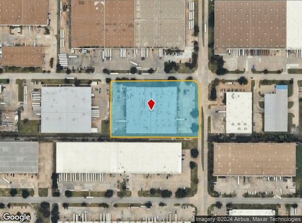  1102 Avenue T, Grand Prairie, TX Parcel Map