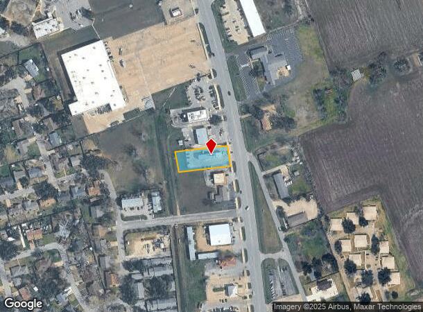  2401 N Main St, Taylor, TX Parcel Map