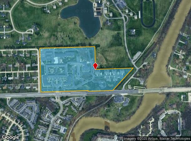  2209 Saint Joe Center Rd, Fort Wayne, IN Parcel Map