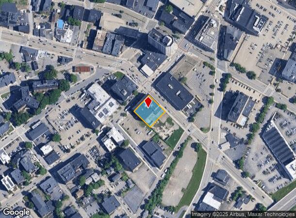 653 Main St, Worcester, MA Parcel Map