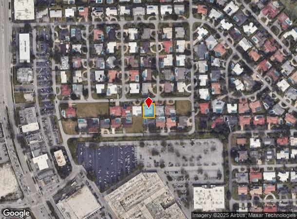 2460 Ne 36Th St, Fort Lauderdale, FL Parcel Map