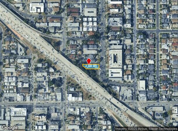  739 N Mariposa Ave, Los Angeles, CA Parcel Map