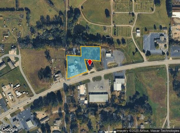 608 W Dewitt Henry Dr, Beebe, AR Parcel Map