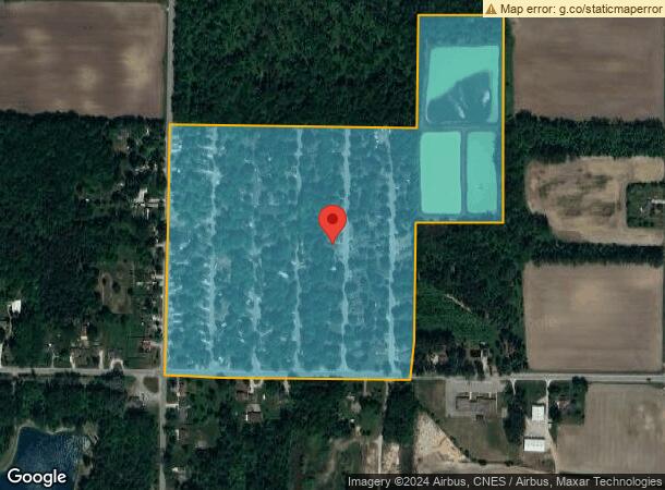  2421 E Beaver Rd, Kawkawlin, MI Parcel Map