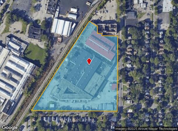  121 Lincoln Ave, Rochester, NY Parcel Map