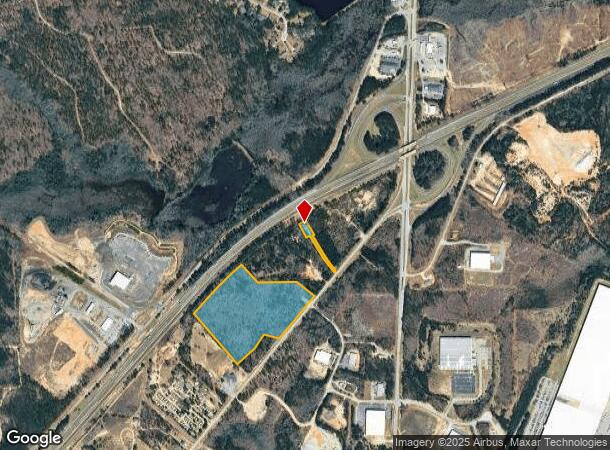  1290 Fort Jackson Rd, Lugoff, SC Parcel Map