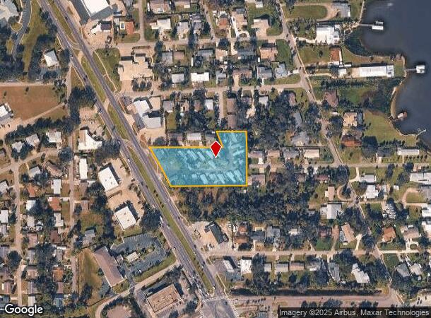 1709 S Ridgewood Ave, Edgewater, FL Parcel Map