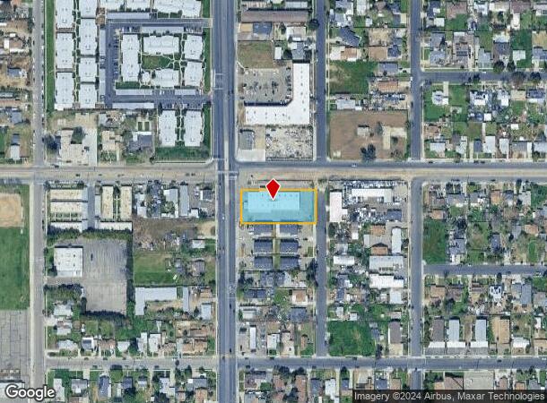  1382 N Cedar Ave, Fresno, CA Parcel Map