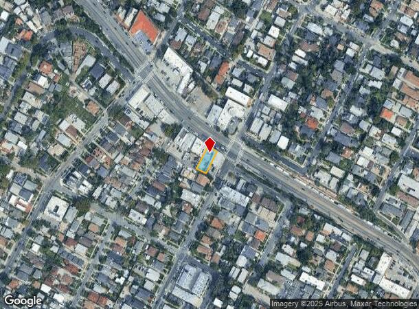 2506 W Sunset Blvd, Los Angeles, CA Parcel Map