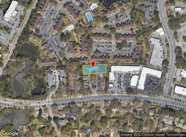 268 W Coleman Blvd, Mount Pleasant, SC Parcel Map