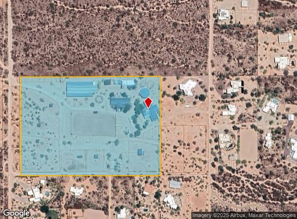 16106 E Red Bird Cir, Scottsdale, AZ Parcel Map