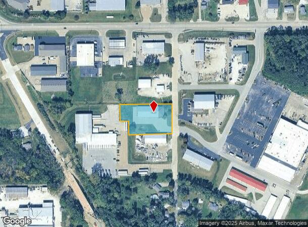 201 S Starr Ln, Peoria, IL Parcel Map