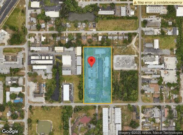  5905 Pine Hill Rd, Port Richey, FL Parcel Map