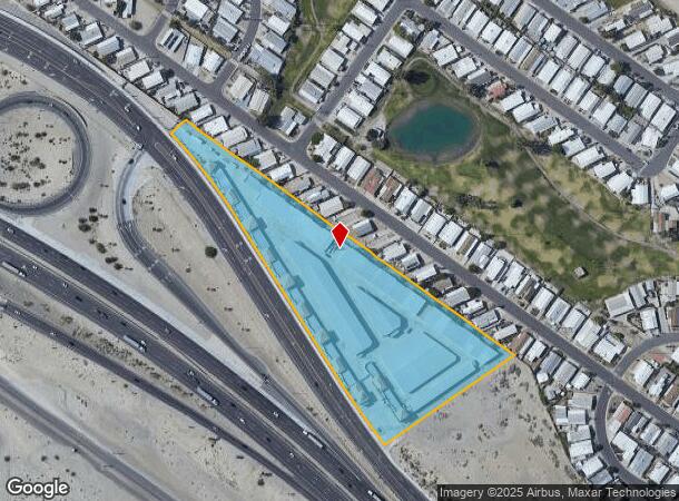 73230 Varner Rd, Thousand Palms, CA Parcel Map