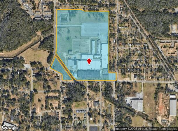  901 Clark Ave, Albany, GA Parcel Map