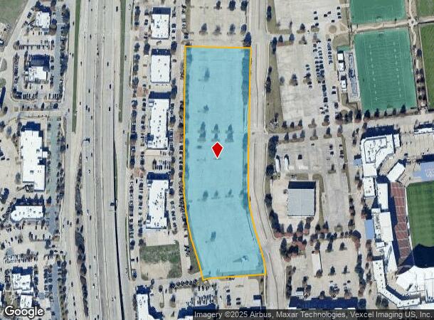  9220 World Cup Way, Frisco, TX Parcel Map