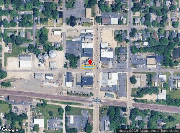  100 N Main St, Elburn, IL Parcel Map