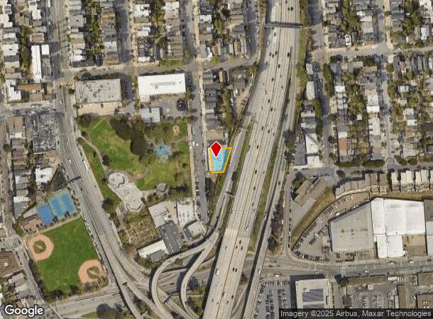  1435 San Bruno Ave, San Francisco, CA Parcel Map