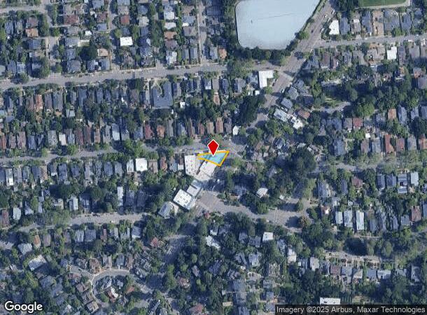3032 Claremont Ave, Berkeley, CA Parcel Map
