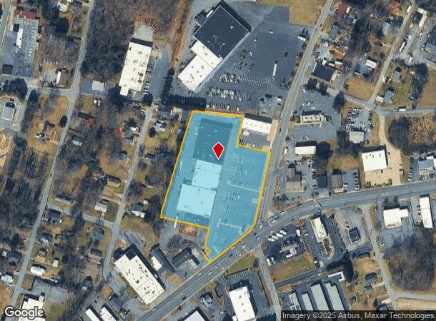  1215 16Th St Ne, Hickory, NC Parcel Map