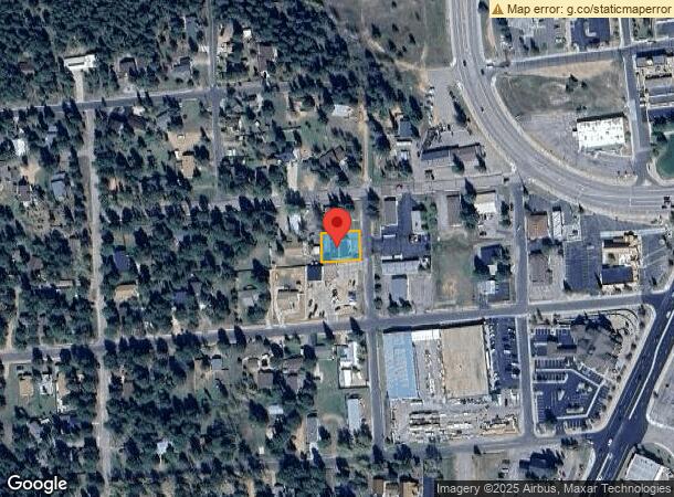  250 Burdette St, Woodland Park, CO Parcel Map