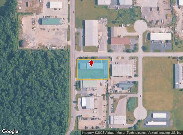  201 N Colfax St, Griffith, IN Parcel Map