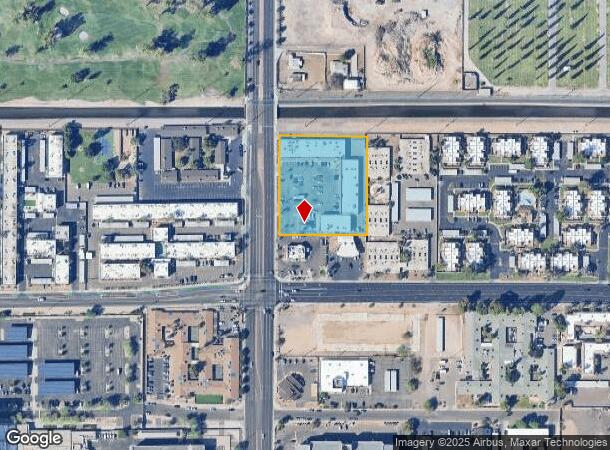  1207 N Country Club Dr, Mesa, AZ Parcel Map