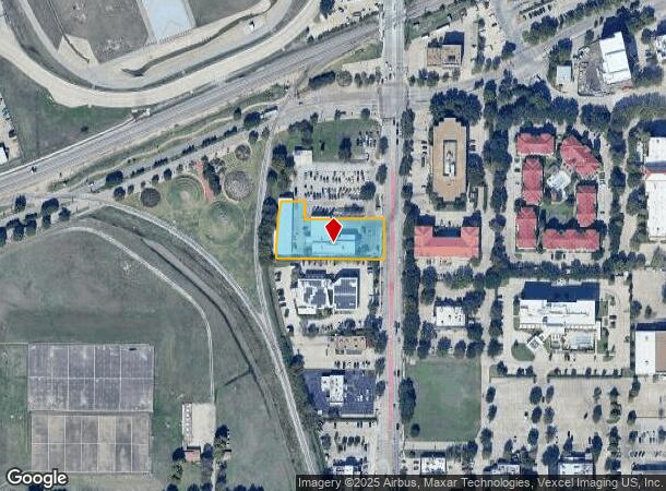 15209 Addison Rd, Addison, TX Parcel Map