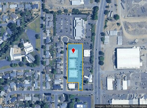  2615 Willetta St Sw, Albany, OR Parcel Map