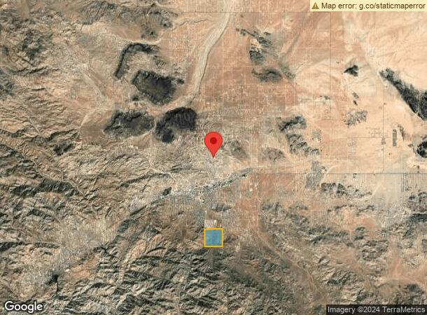  56975 San Andreas Rd, Yucca Valley, CA Parcel Map