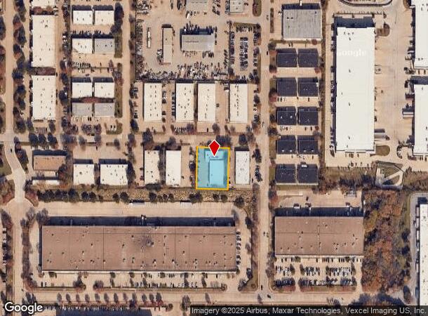  2875 Exchange Blvd, Southlake, TX Parcel Map