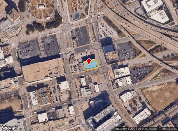  2121 Main St, Dallas, TX Parcel Map