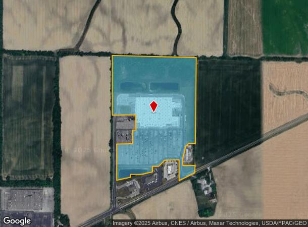 1241 E Columbus St, Kenton, OH Parcel Map