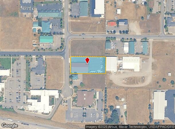 650 N Thornton St, Post Falls, ID Parcel Map