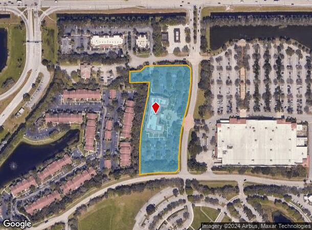  10151 Enterprise Ctr, Boynton Beach, FL Parcel Map