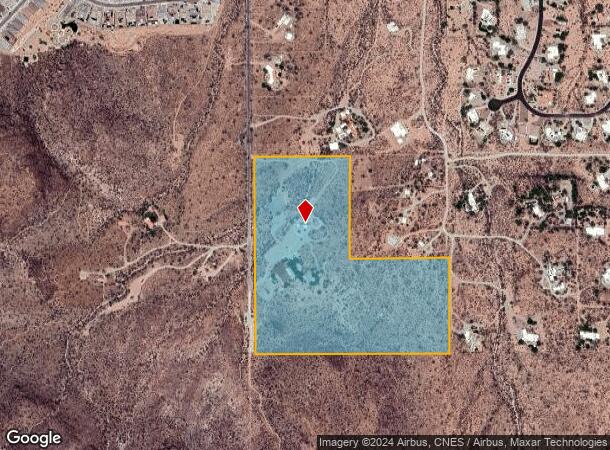  8110 N Scenic Dr, Tucson, AZ Parcel Map