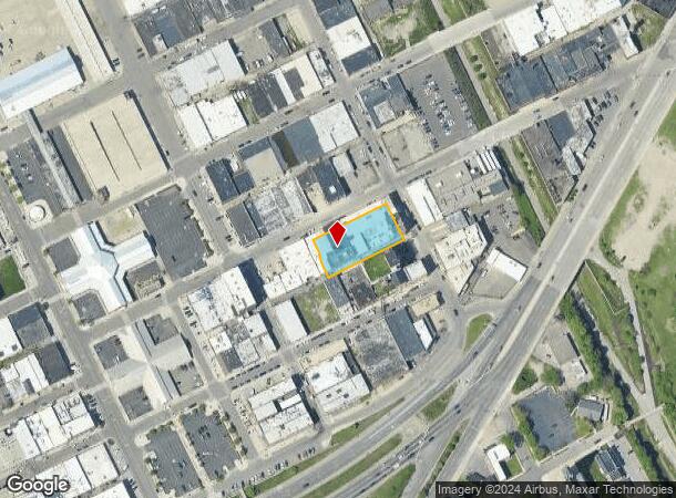  2529 Orleans St, Detroit, MI Parcel Map