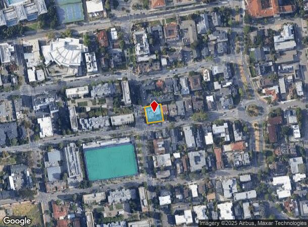  2345 College Ave, Berkeley, CA Parcel Map