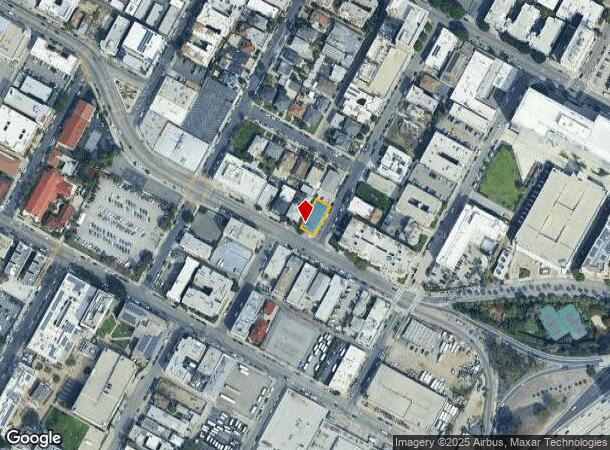  1231 W 8Th St, Los Angeles, CA Parcel Map