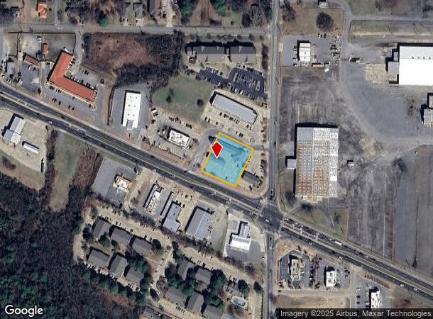 1310 E Dave Ward Dr, Conway, AR Parcel Map