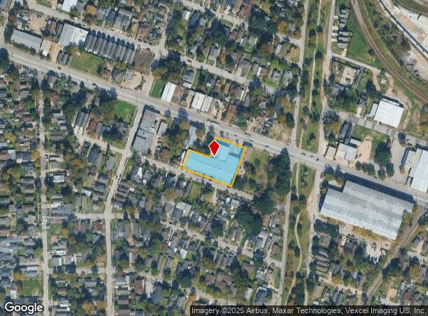 7130 Navigation Blvd, Houston, TX Parcel Map