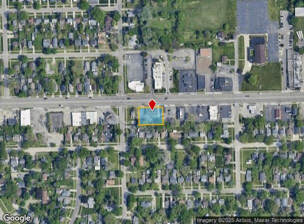  3710 Davison Rd, Flint, MI Parcel Map