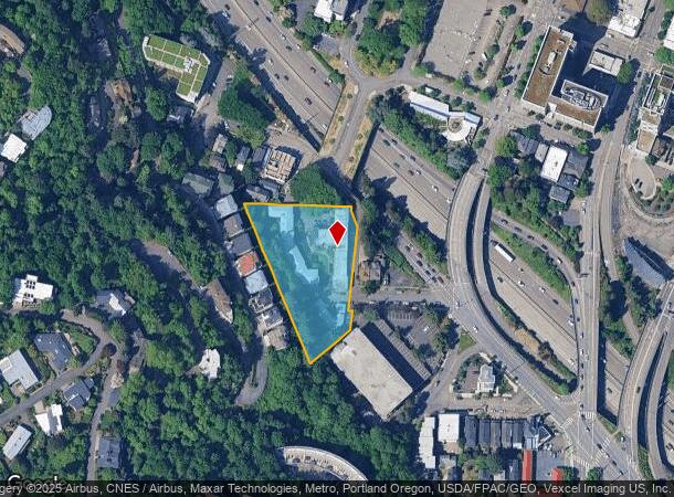  Sw Park Ave, Portland, OR Parcel Map