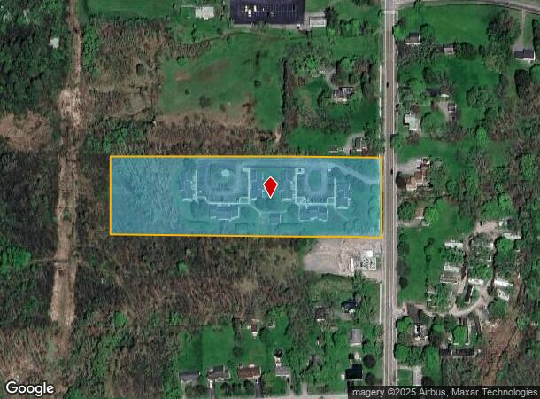  1632 Rochester St, Lima, NY Parcel Map